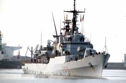 Marina Militare, incidente a bordo della nave Euro Marina Militare, incidente a bordo della nave Euro