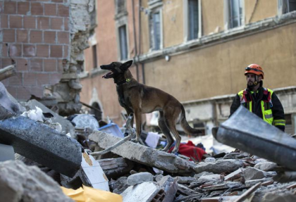 CdG terremoto soccorsi