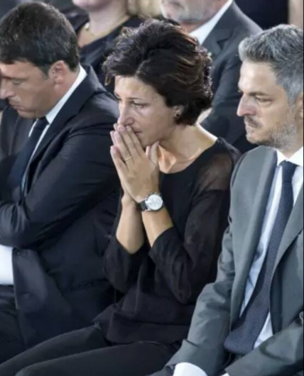 CdG Renzi_moglie funerale