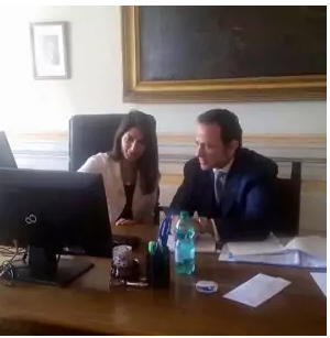  Virginia Raggi e Marcello Minenna 