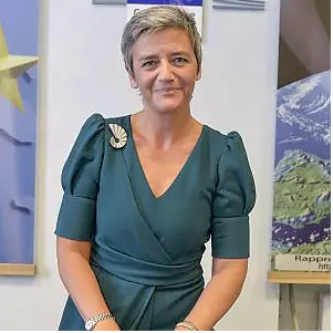 nella foto Margrethe Vestager, commissaria europea alla Concorrenza