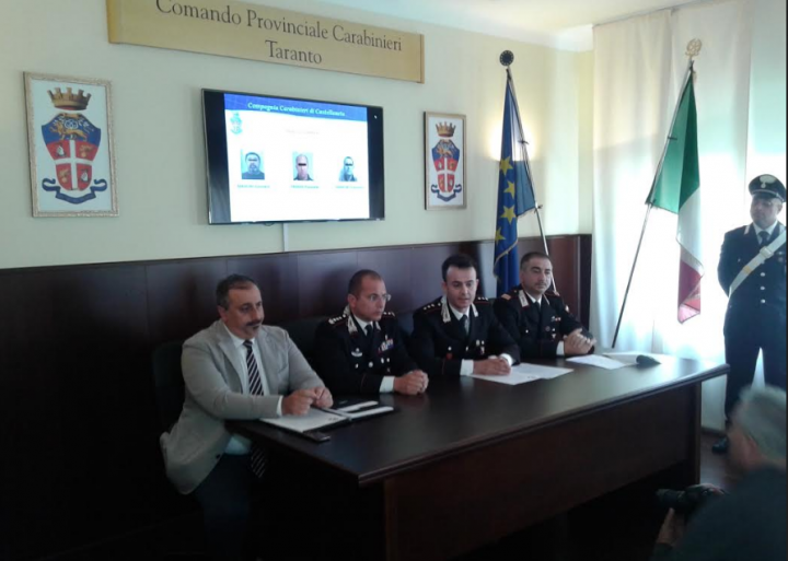CdG conferenza stampa carabinieri
