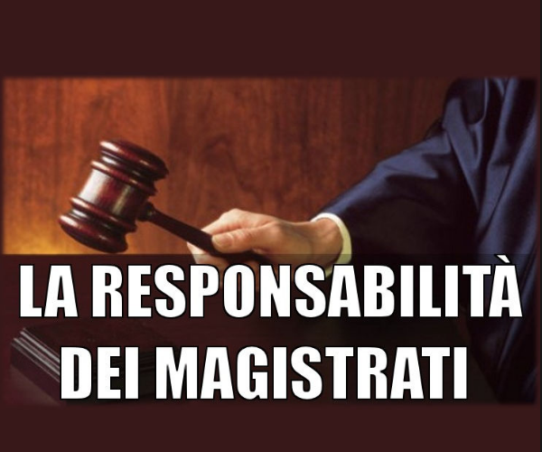 CdG magistrati responsabilità