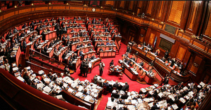 CdG aula senato repubblica