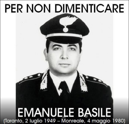 Dopo 37 anni il ricordo del capitano Emanuele Basile è sempre vivo item-thumbnail