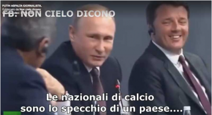 Fake News. Milioni di persone pensano che Putin abbia commentato l’esclusione dell’Italia dai mondiali di calcio: falso ! item-thumbnail
