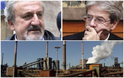 Ilva: appello del premier Gentiloni: “Invito Emiliano-Melucci a ritirare ricorsi , a rischio interventi su Taranto” item-thumbnail