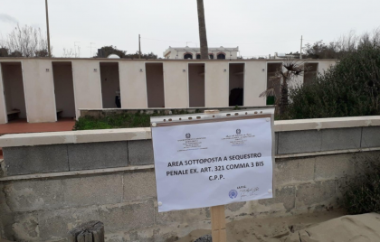 Convalidato il sequestro dello "storico" stabilimento balneare Albatros di Castellaneta Marina item-thumbnail