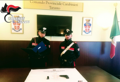 Ancora una volta si spara in pieno centro a Taranto. I Carabinieri arrestano un pregiudicato locale item-thumbnail