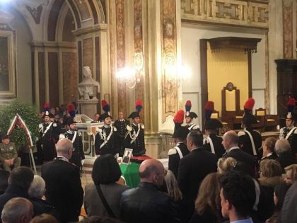 Funerale di Stato con il premier Conte in onore del Carabiniere ucciso in Puglia item-thumbnail