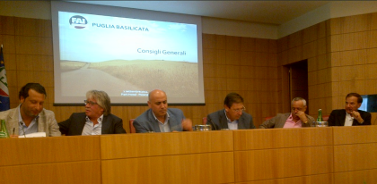 Nasce la nuova Fai Cisl Interregionale di Puglia e Basilicata Nasce la nuova Fai Cisl Interregionale di Puglia e Basilicata