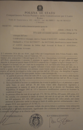 Nuova querela del Corriere del Giorno a qualche giornalista-sindacalista “anonimo” (ma non tanto…) Nuova querela del Corriere del Giorno a qualche giornalista-sindacalista “anonimo” (ma non tanto…)