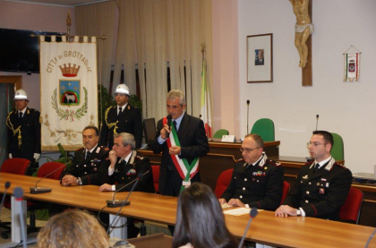 Conferimento del Comando Generale dei Carabinieri alla memoria di Ciro Vitale. Conferimento del Comando Generale dei Carabinieri alla memoria di Ciro Vitale.