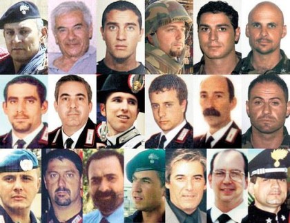 Nassiriya: in ricordo della strage di 11 anni fa dove morirono 19 italiani Nassiriya: in ricordo della strage di 11 anni fa dove morirono 19 italiani