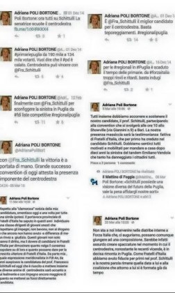 Le “capriole” politiche della Poli Bortone. Un manuale di incoerenza politica Le “capriole” politiche della Poli Bortone. Un manuale di incoerenza politica