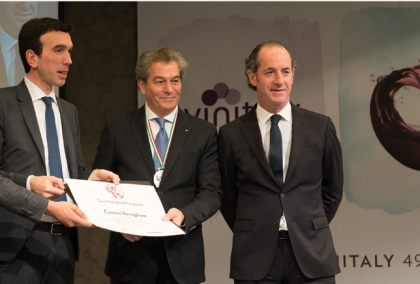 Vinitaly 2015. Cosimo Varvaglione fra i “benemeriti” del vino made in Italy item-thumbnail