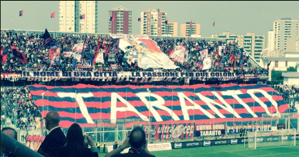 Taranto-Potenza 1 – 0. Vince il cuore della squadra “tarantina” al 100% (finalmente senza mercenari…) ! Taranto-Potenza 1 – 0. Vince il cuore della squadra “tarantina” al 100% (finalmente senza mercenari…) !