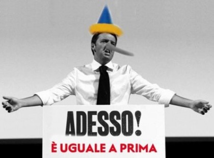 “Arsenale in crisi, Renzi come Pinocchio”. “Arsenale in crisi, Renzi come Pinocchio”.