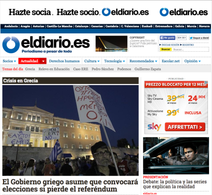 Da “Mediapart” a “El Diario”: piccoli grandi giornalisti editori crescono Da “Mediapart” a “El Diario”: piccoli grandi giornalisti editori crescono