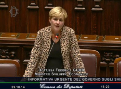 Ministro Guidi ai giudici: “Valutate peso vostre scelte Stop altoforno ILVA significa chiusura” Ministro Guidi ai giudici: “Valutate peso vostre scelte Stop altoforno ILVA significa chiusura”