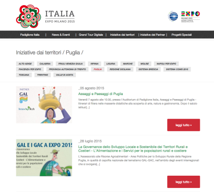 La vetrina della Regione Puglia all’ Expo . Un milione di euro agli amici degli amici….? La vetrina della Regione Puglia all’ Expo . Un milione di euro agli amici degli amici….?