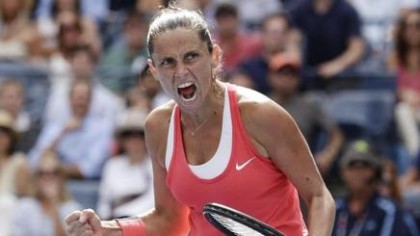 Il grazie a Roberta Vinci dalla città di Taranto Il grazie a Roberta Vinci dalla città di Taranto