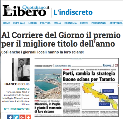 Se il giornalista Mino Ianne può occuparsi di cultura, allora Taranto può anche chiudere biblioteche e scuole ! item-thumbnail