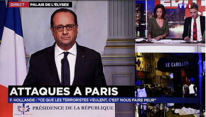 Parigi sotto attacco oltre 120 morti. Il Presidente Hollande chiude le frontiere item-thumbnail