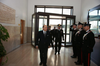 Visita del Prefetto Umberto Guidato al Comando Provinciale dei Carabinieri. Visita del Prefetto Umberto Guidato al Comando Provinciale dei Carabinieri.