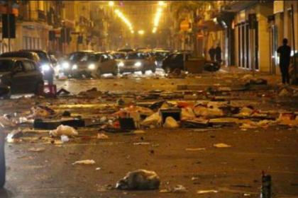 I cittadini di Taranto pagheranno 25mila euro per gli incivili danni di Capodanno I cittadini di Taranto pagheranno 25mila euro per gli incivili danni di Capodanno