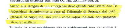 I magistrati Argentino e Petrucci si salvano “tecnicamente” in Procura a Potenza . Ma la vicenda finisce alla commissione disciplina del CSM. E non solo … item-thumbnail