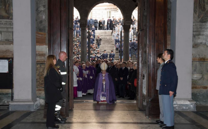 Celebrazione giubilare per la Polizia di Stato Celebrazione giubilare per la Polizia di Stato