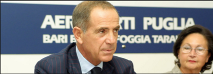 Sigilli a beni al manager Di Paola. La società pubblica Aeroporti di Puglia avrebbe pagato la vigilanza della sua casa item-thumbnail
