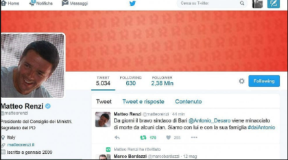 La solidarietà di Renzi e dei baresi al sindaco di Bari Decaro minacciato item-thumbnail