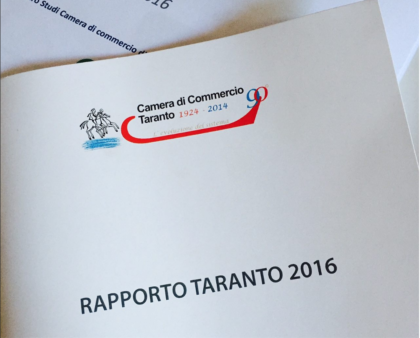 Il rapporto 2016 sull’economia tarantina sempre più disastrata Il rapporto 2016 sull’economia tarantina sempre più disastrata