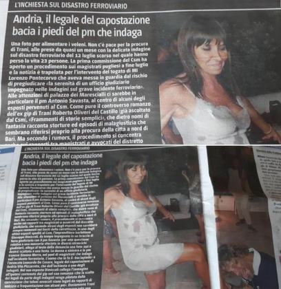 Incidente ferroviario nel barese. Uno dei pm che indagano lascia l’ inchiesta dopo le polemiche item-thumbnail