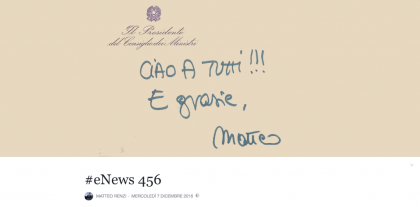 Approvata la legge di bilancio 2017, Renzi sale al Quirinale per dimettersi Approvata la legge di bilancio 2017, Renzi sale al Quirinale per dimettersi