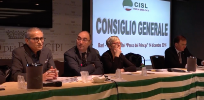 Per la CISL importante avere un ministero per il Mezzogiorno item-thumbnail