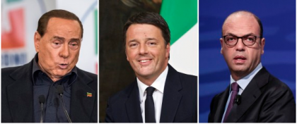 Per avere la maggioranza l’unica soluzione possibile sono le “larghissime intese” tra Renzi, Alfano e Berlusconi Per avere la maggioranza l’unica soluzione possibile sono le “larghissime intese” tra Renzi, Alfano e Berlusconi