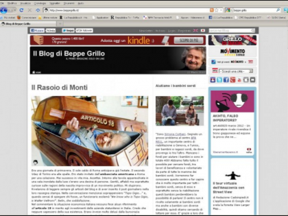 Beppe Grillo non deve rispondere dei contenuti pubblicati sul suo blog come sostengono i suoi avvocati ? Ecco verità e falsità scritte in proposito Beppe Grillo non deve rispondere dei contenuti pubblicati sul suo blog come sostengono i suoi avvocati ? Ecco verità e falsità scritte in proposito