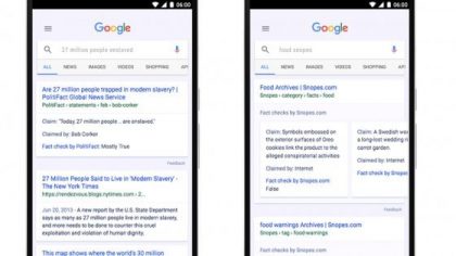 Google arriva anche in Italia l’etichetta “Fact Check” Google arriva anche in Italia l’etichetta “Fact Check”