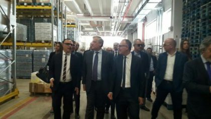 Il presidente del Parlamento europeo Tajani visita la Ladisa di Bari item-thumbnail