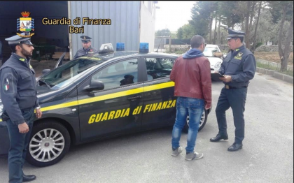 Guardia di Finanza Puglia: effettuati controlli per contrastare il lavoro nero Guardia di Finanza Puglia: effettuati controlli per contrastare il lavoro nero