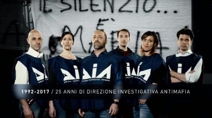 Mafia: spot della Dia, la Direzione Investigativa Antimafia per i suoi 25 anni di attività Mafia: spot della Dia, la Direzione Investigativa Antimafia per i suoi 25 anni di attività