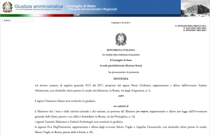 Ecco la verità sulla sentenza del Consiglio di Stato sulle nomine dei musei, MarTa compreso item-thumbnail