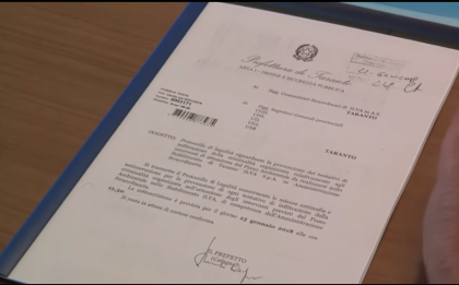 Il Prefetto di Taranto e i Commissari Straordinari dell’ILVA firmano il Protocollo di Legalità item-thumbnail