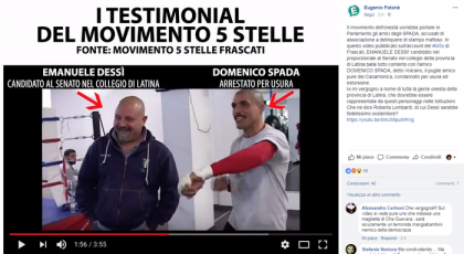 Le bugie a 5 stelle: l’ “impresentabile” Dessì rientra nel gruppo M5s Le bugie a 5 stelle: l’ “impresentabile” Dessì rientra nel gruppo M5s