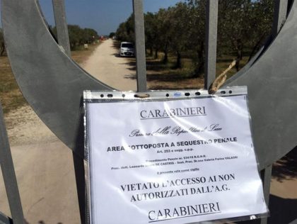 Sequestrato dalla Procura di Lecce un cantiere Tap item-thumbnail