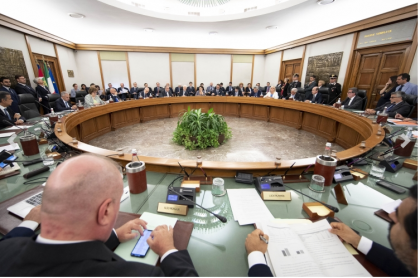 Il Presidente Mattarella alla seduta straordinaria del “plenum” del Consiglio Superiore della Magistratura Il Presidente Mattarella alla seduta straordinaria del “plenum” del Consiglio Superiore della Magistratura