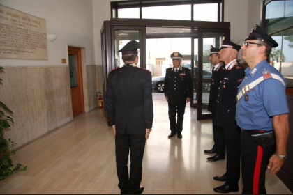 Il Generale Vittorio Tomasone, Comandante del Comando Interregionale “Ogaden” in visita al Comando Provinciale Carabinieri di Taranto. Il Generale Vittorio Tomasone, Comandante del Comando Interregionale “Ogaden” in visita al Comando Provinciale Carabinieri di Taranto.
